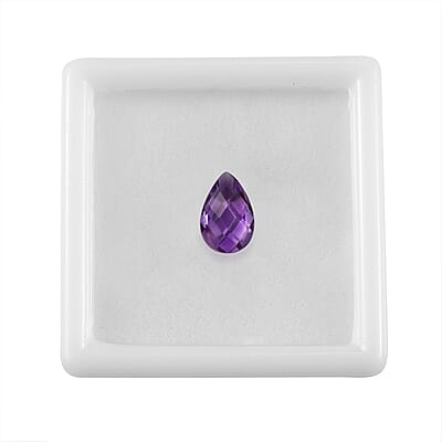 AA Bolivian Amethyst (Pear 11x7 mm) 1.88 ctw