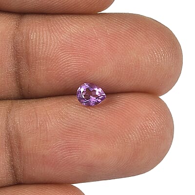 Bolivian Amethyst Set of 3 (Pear 5x4 mm) 0.81 ctw
