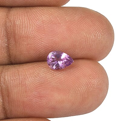 Bolivian Amethyst Set of 2 (Pear 7x5 mm) 1.15 ctw