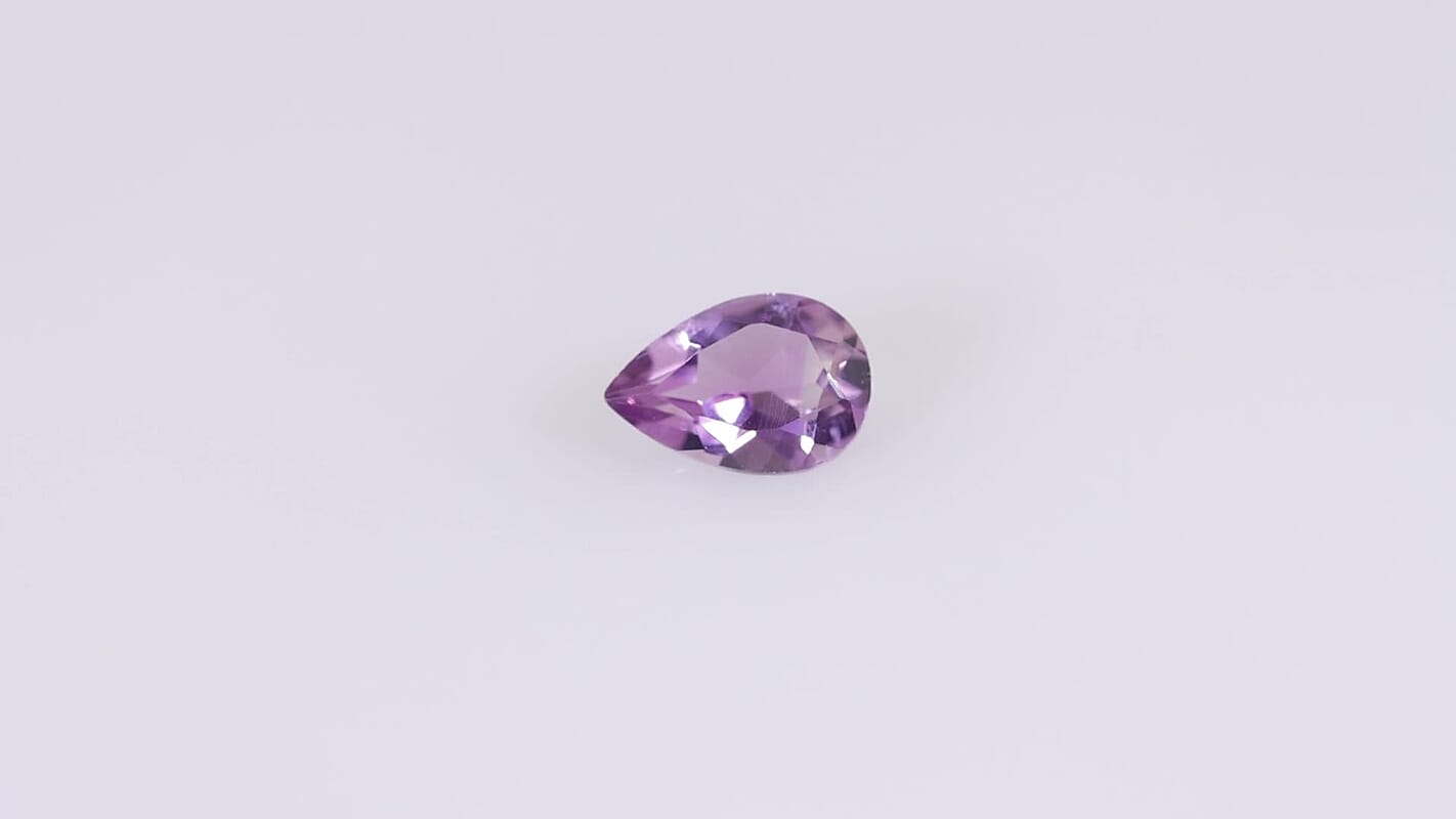 Bolivian Amethyst (Pear 9x6 mm) 1.05 ctw