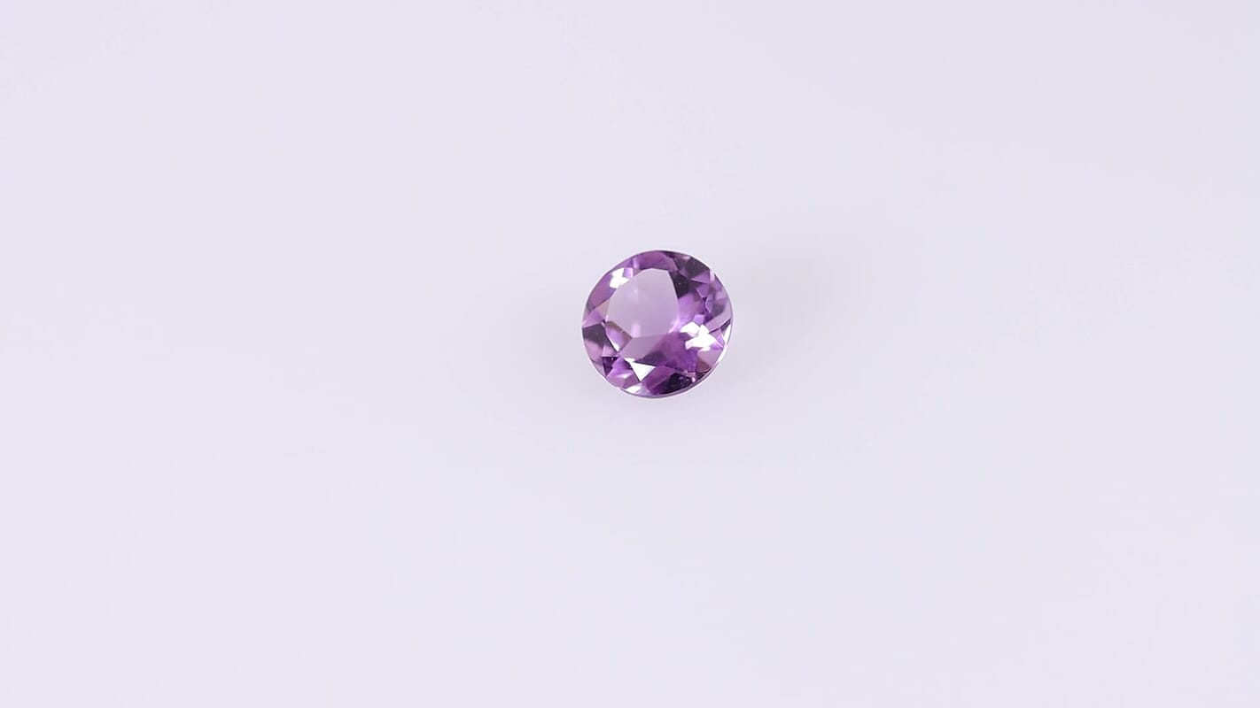 Bolivian Amethyst (Rnd 6 mm) 0.63 ctw