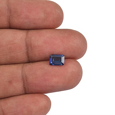 Lab Created Blue Sapphire (Oct 7x5 mm) 1.35 ctw
