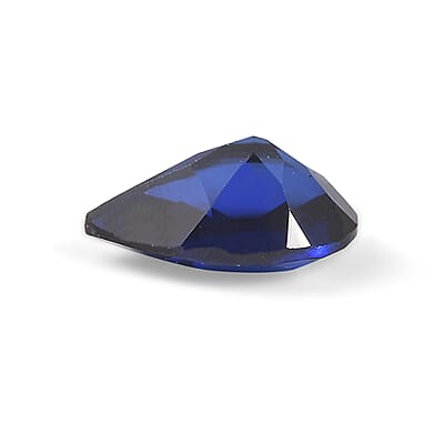 Lab Created Blue Sapphire (Pear 8x5 mm) 1.00 ctw