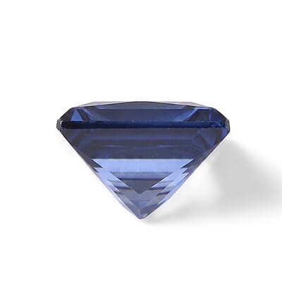 Lab Created Blue Sapphire Set of 2 (Sqr 5 mm) 1.18 ctw