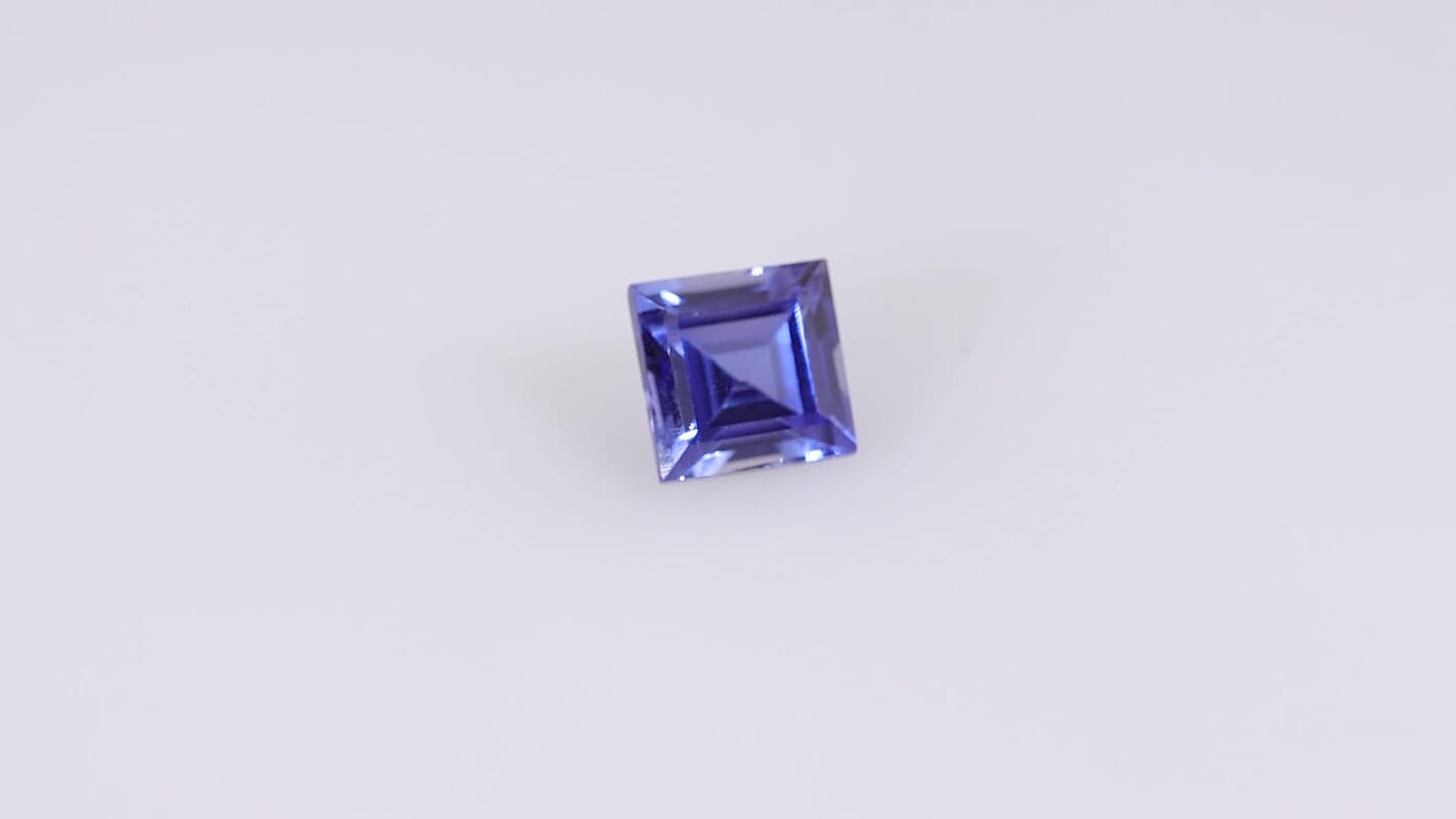 Lab Created Blue Sapphire (Sqr 7 mm) 2.19 ctw