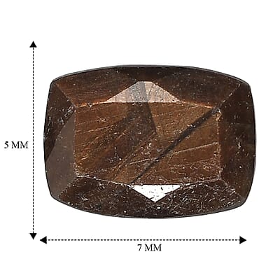 Chocolate Sapphire (Cush 7x5 mm) 1.07 ctw