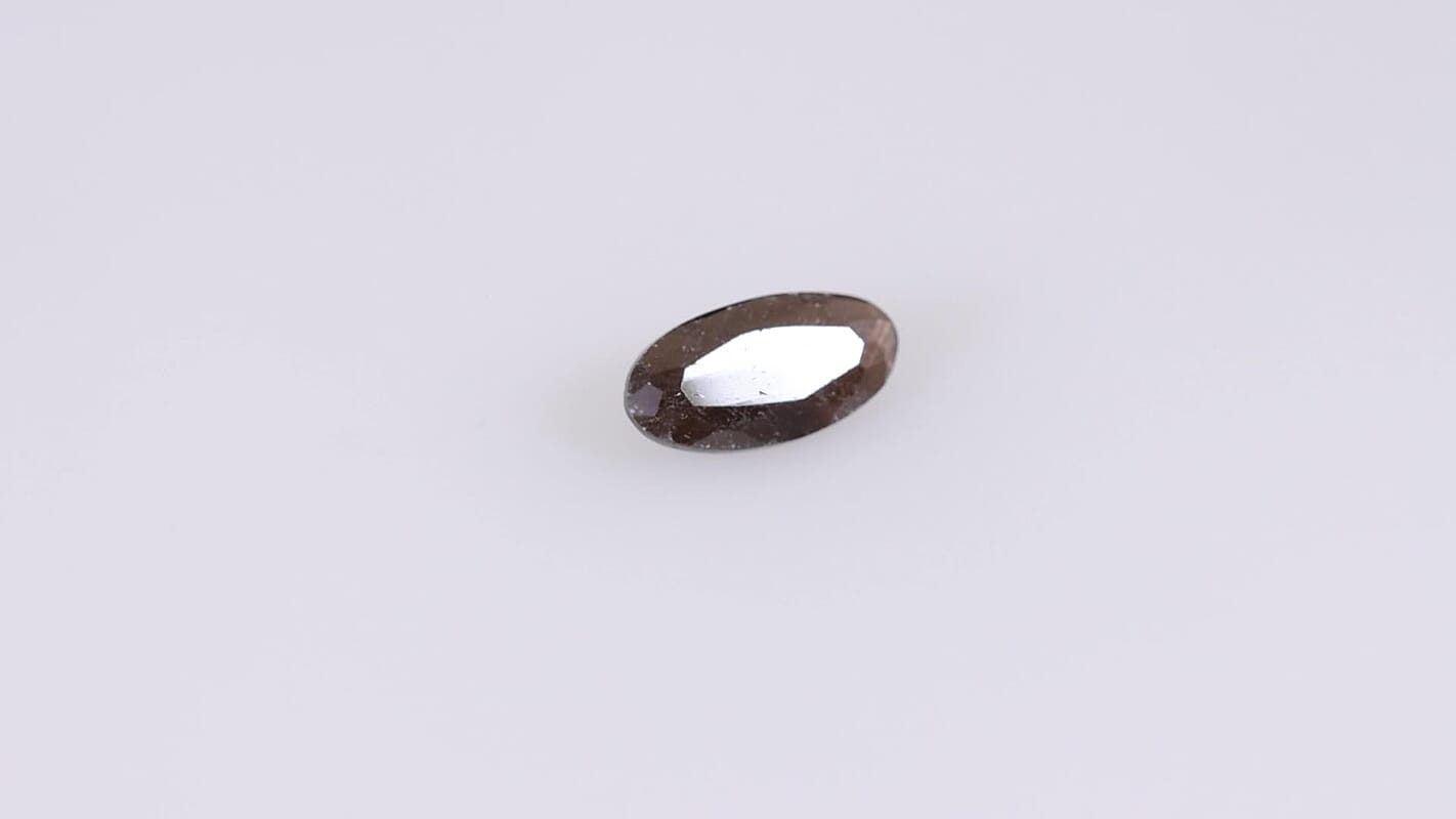 Chocolate Sapphire (Ovl 10x5 mm) 1.20 ctw
