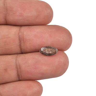 Chocolate Sapphire (Ovl 10x5 mm) 1.20 ctw