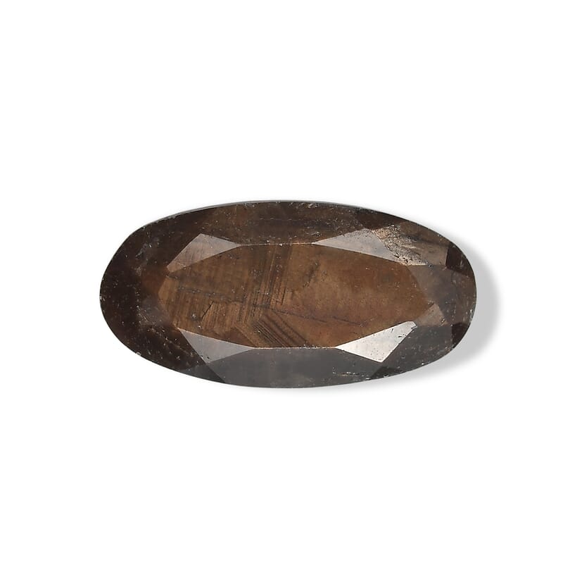 Chocolate Sapphire (Oval) 4.19 ctw