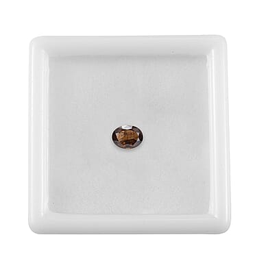 Chocolate Sapphire (Ovl 8x6 mm) 1.23 ctw