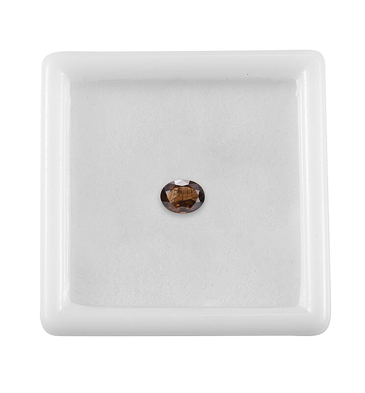 Chocolate Sapphire (Ovl 8x6 mm) 1.23 ctw