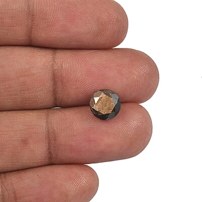 Chocolate Sapphire (Rnd 8 mm) 2.41 ctw