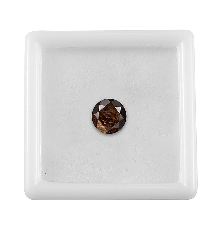 Chocolate Sapphire (Rnd 8 mm) 2.41 ctw
