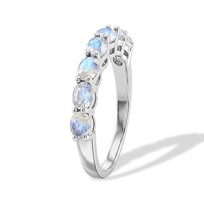 White Moonstone 1.25 ctw Ring in Sterling Silver