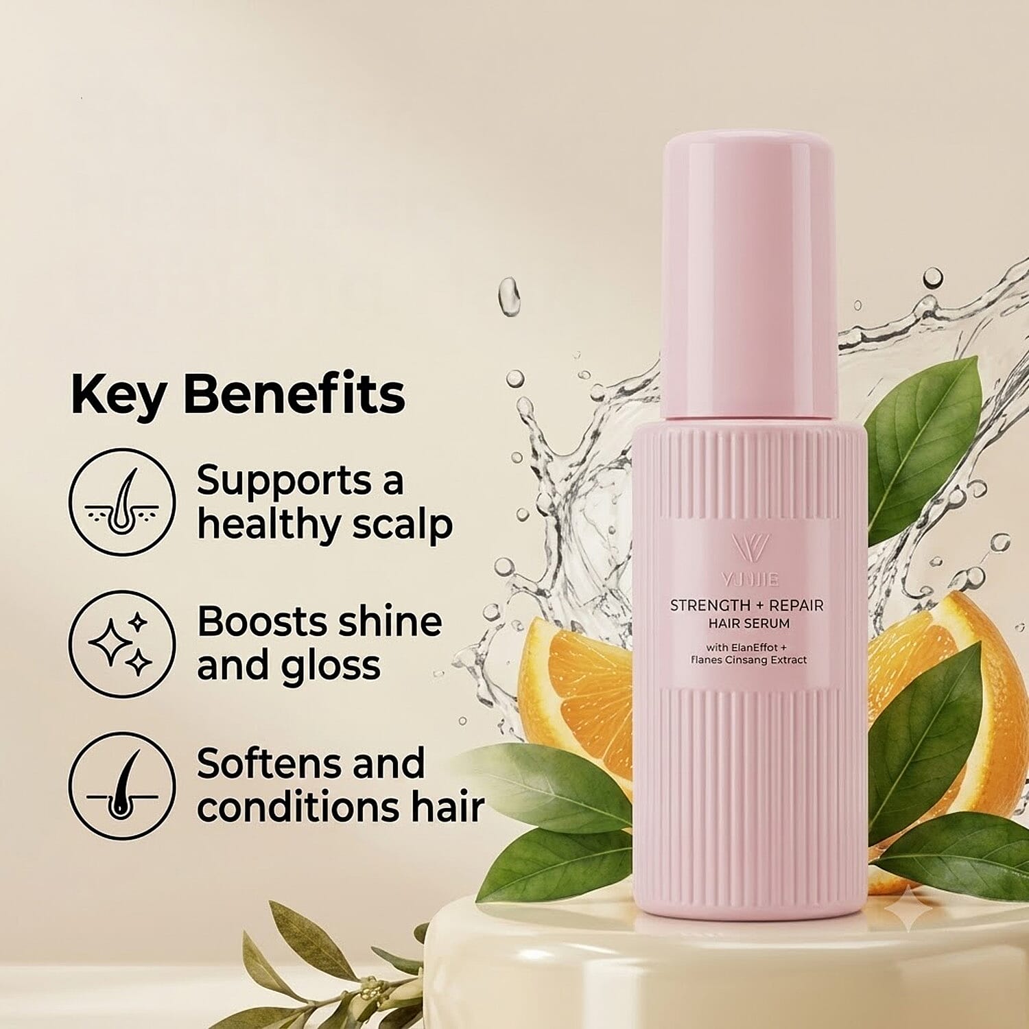 Vike Strength Repair Hair Serum