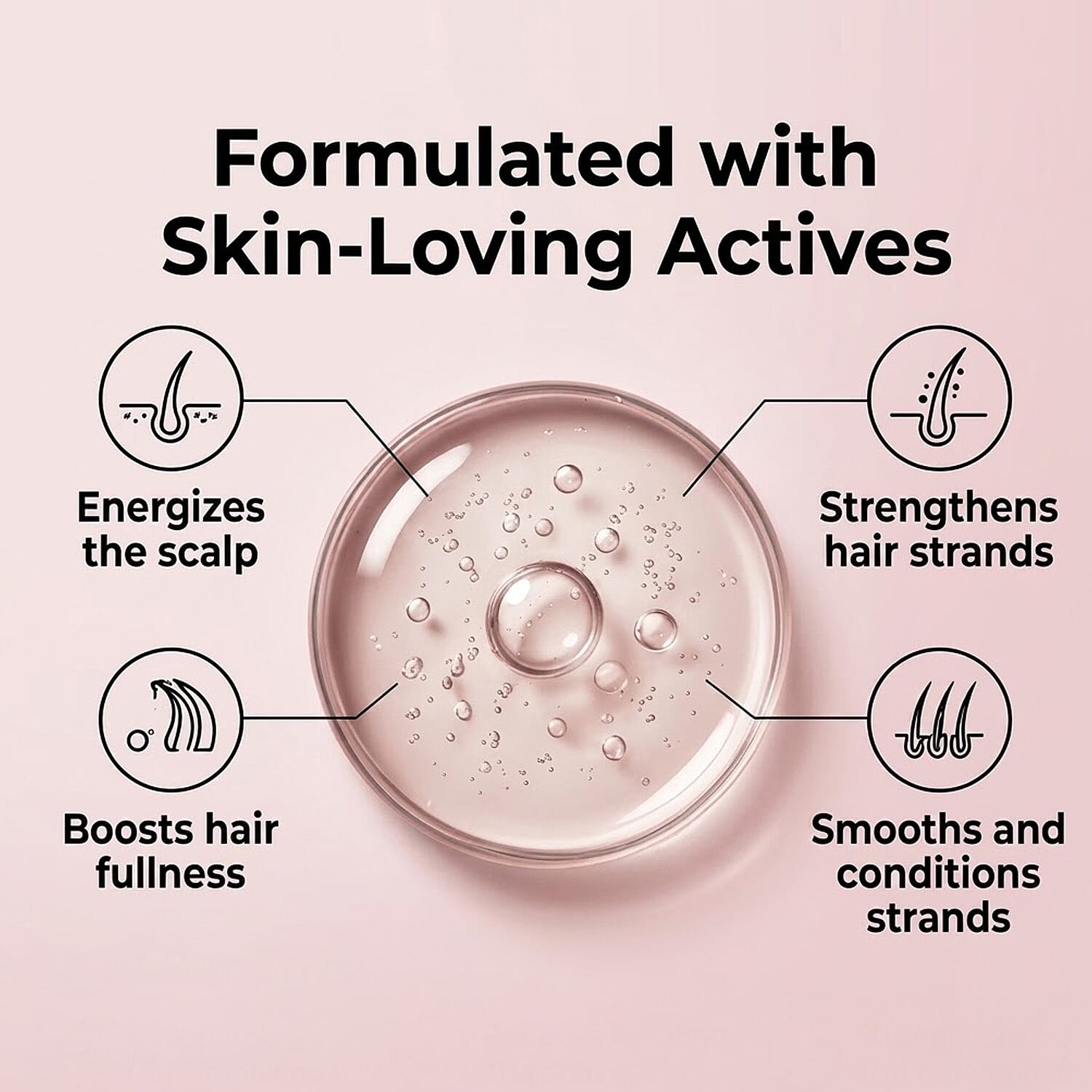 Vike Strength Repair Hair Serum