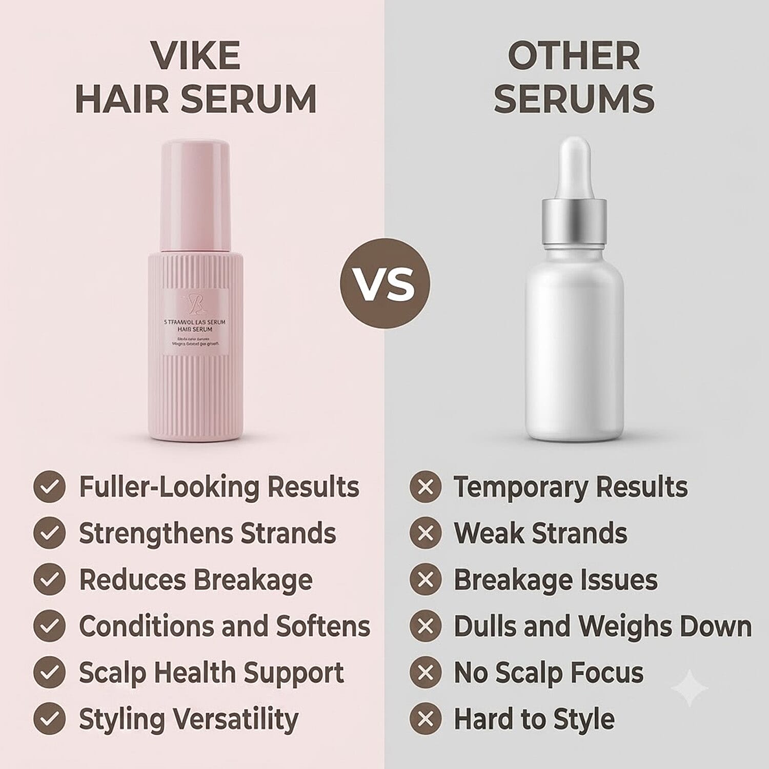 Vike Strength Repair Hair Serum