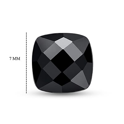 Black Onyx (Cush 7x7 mm) 1.30 ctw