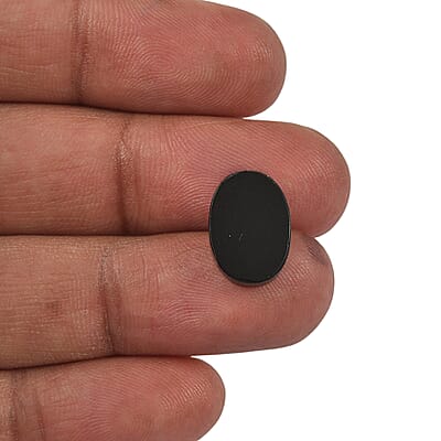 Black Onyx (Ovl 14x10 mm) 3.74 ctw