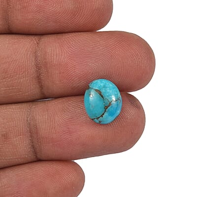 AA Blue Turquoise (Ovl 11x9 mm) 2.86 ctw