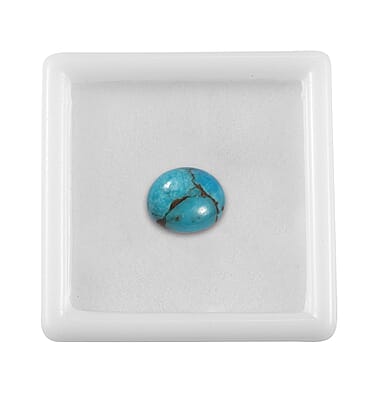 AA Blue Turquoise (Ovl 11x9 mm) 2.86 ctw
