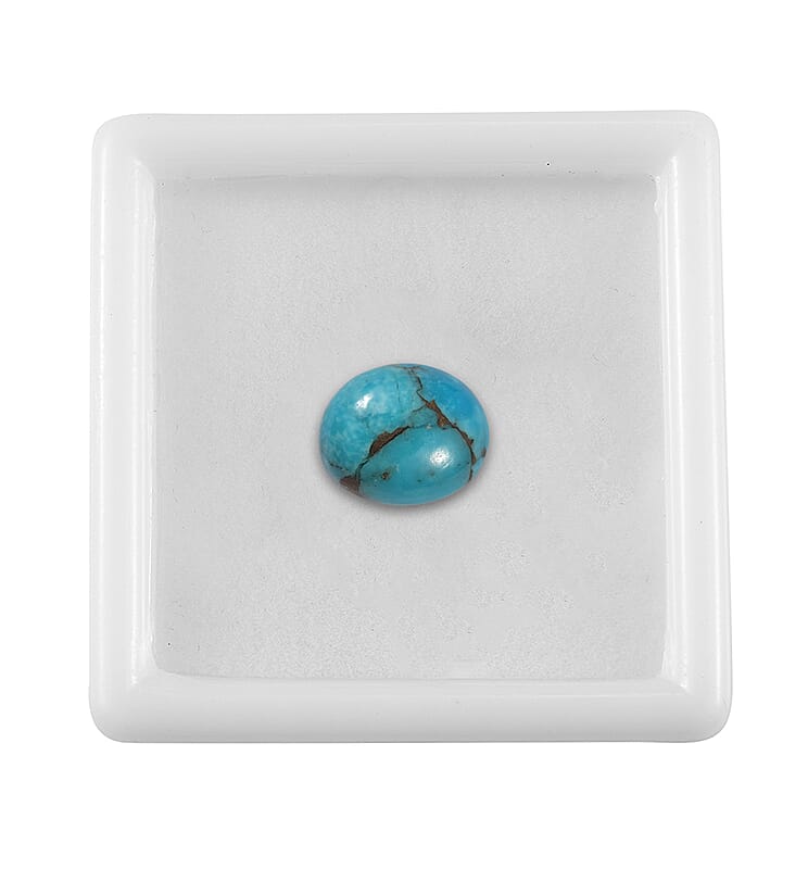 AA Blue Turquoise (Ovl 11x9 mm) 2.86 ctw