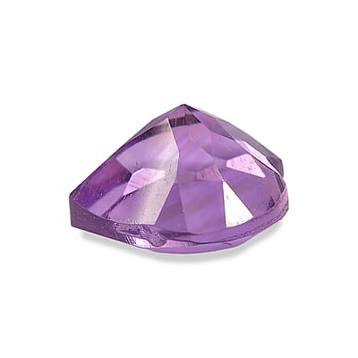 Bolivian Amethyst Set of 2 (Hrt 8 mm) 2.30 ctw