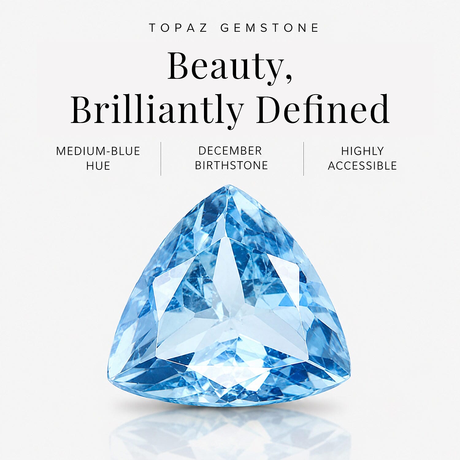 D'Joy Sky Blue Topaz 1.30 ctw Solitaire Ring in 18K YG Over Sterling Silver (Size 10.0)