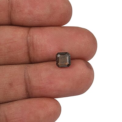 Chocolate Sapphire Set of 2 (Oct 6x6 mm) 2.50 ctw
