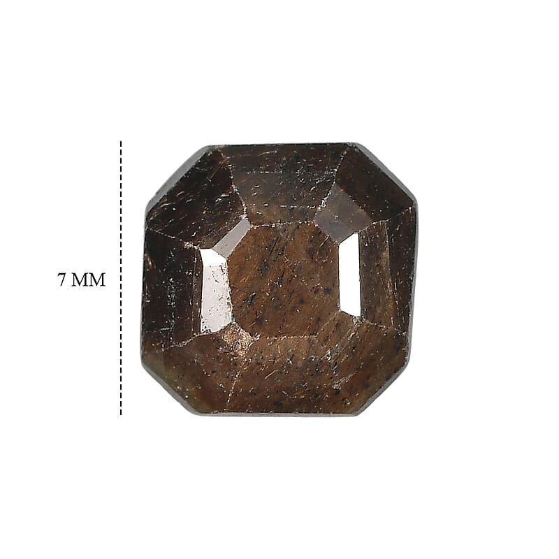 Chocolate Sapphire (Oct 7x7 mm) 2.09 ctw