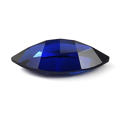 Lab Created Blue Sapphire Set of 4 (Mrq 6x3 mm) 1.00 ctw