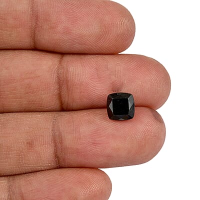 Black Tourmaline (Cush 7x7 mm) 1.30 ctw