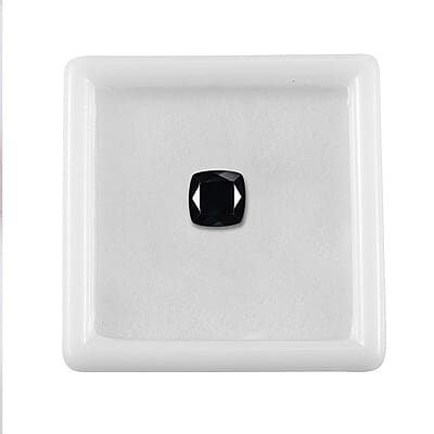 Black Tourmaline (Cush 7x7 mm) 1.30 ctw