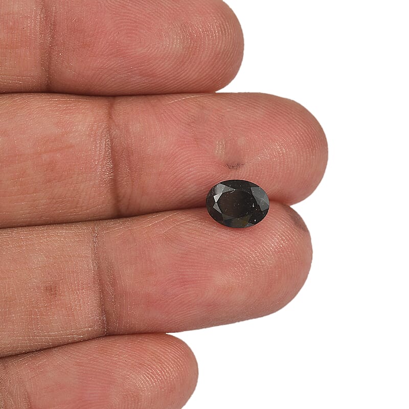 Black Tourmaline Set of 3 (Ovl 8x6 mm) 3.15 ctw