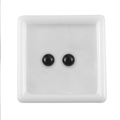 Black Tourmaline Set of 2 (Rnd 5 mm) 1.76 ctw