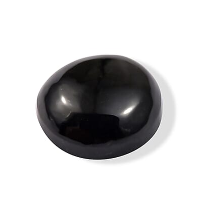 Black Tourmaline (Rnd 6 mm) 0.85 ctw