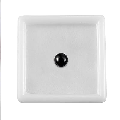 Black Tourmaline (Rnd 6 mm) 0.85 ctw
