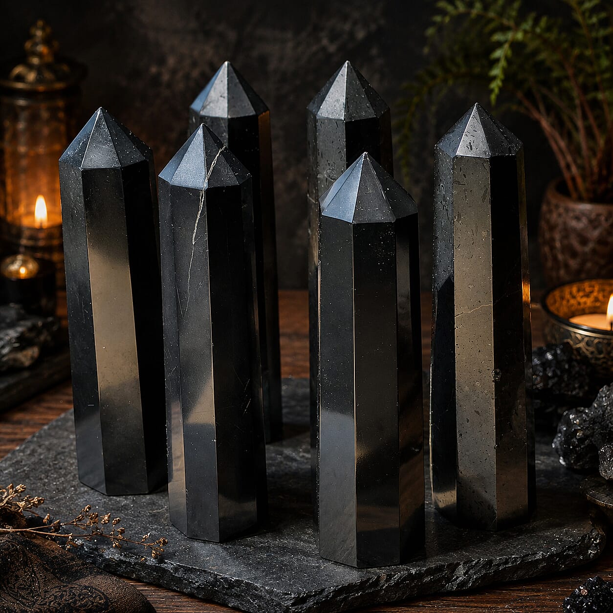 Black Tourmaline Generator 4-4.5 Approx 305 ctw