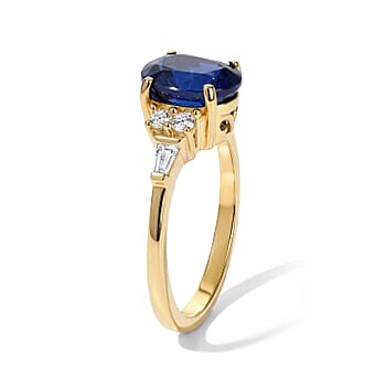 Fissure Filled Blue Sapphire / 10 - Product card gallery slide 4 (10311113933113)