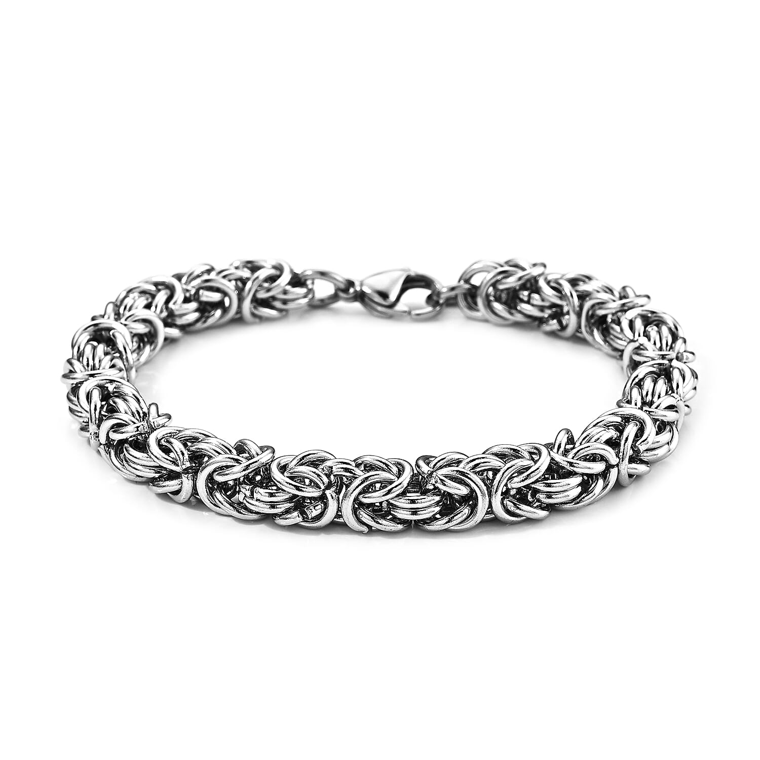 Intricate Bracelet in Stainless Steel (8.50 In)