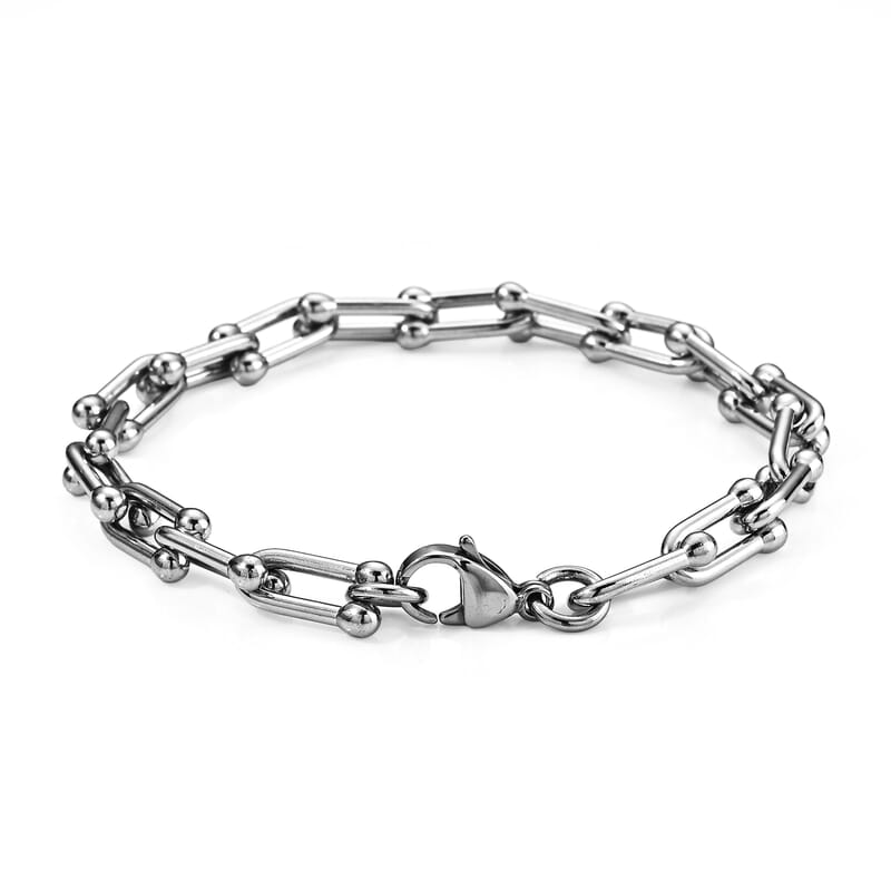 Bracelet in Stainless Steel (8.50 In)