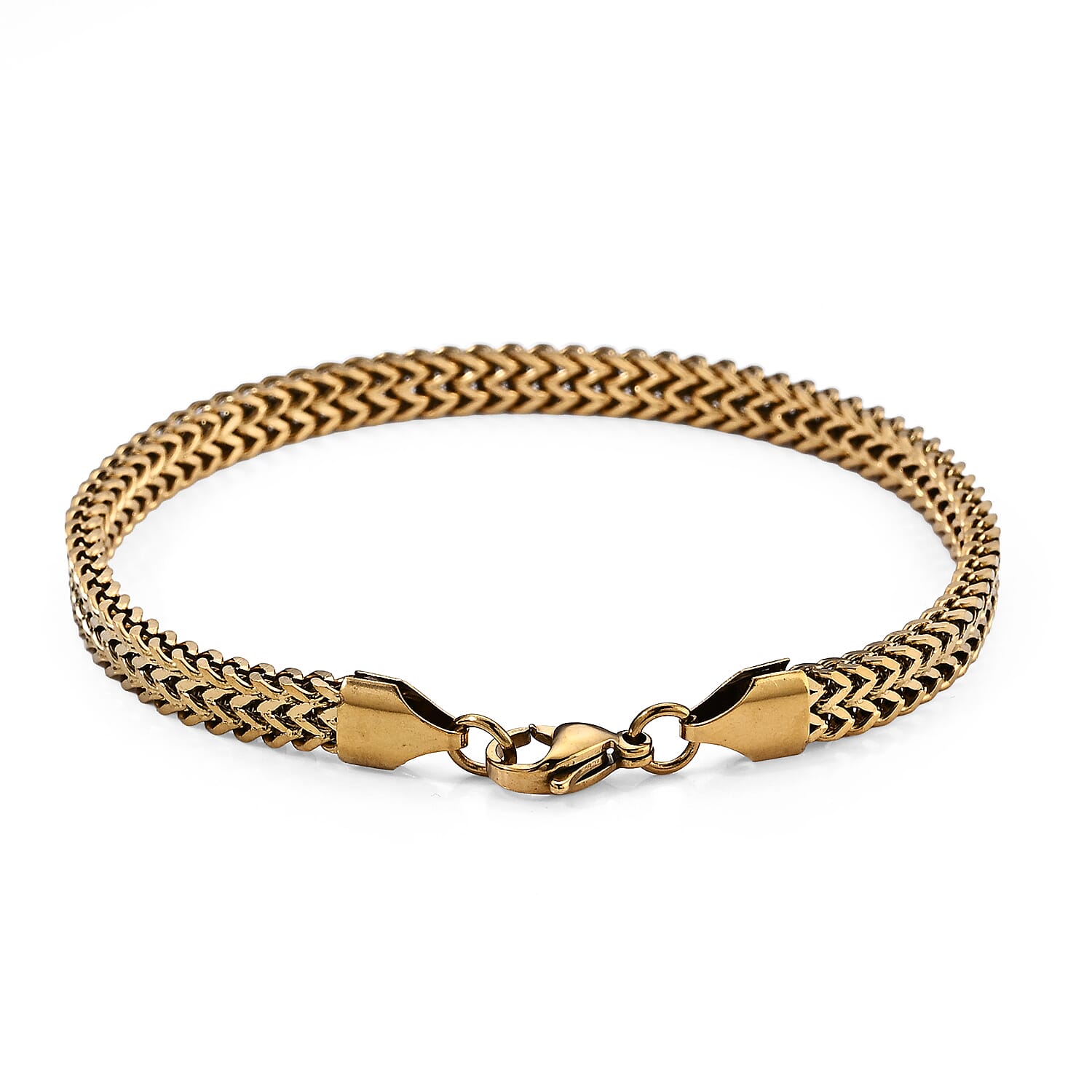 Bracelet in ION Plated YG Stainless Steel (8.00 In)
