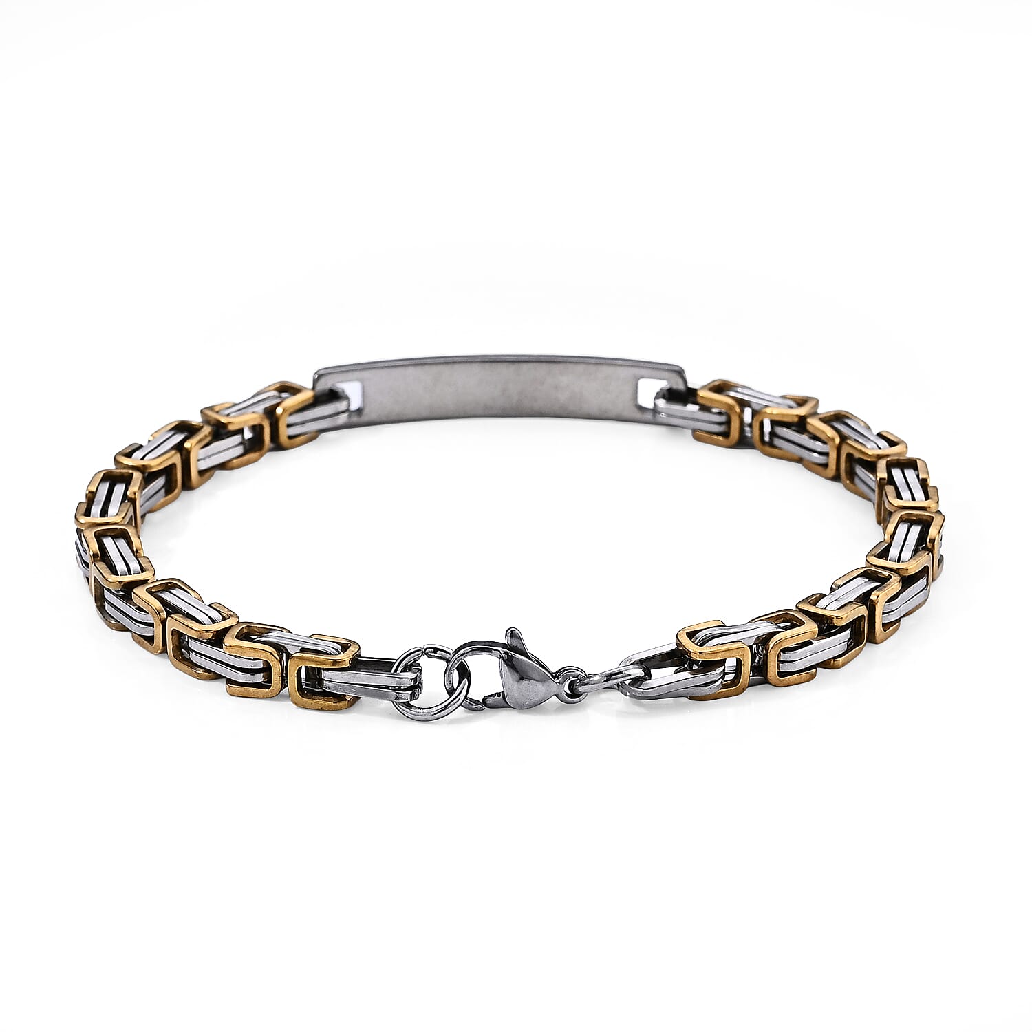 Bracelet in ION Plated YG and Stainless Steel (8.50 In)