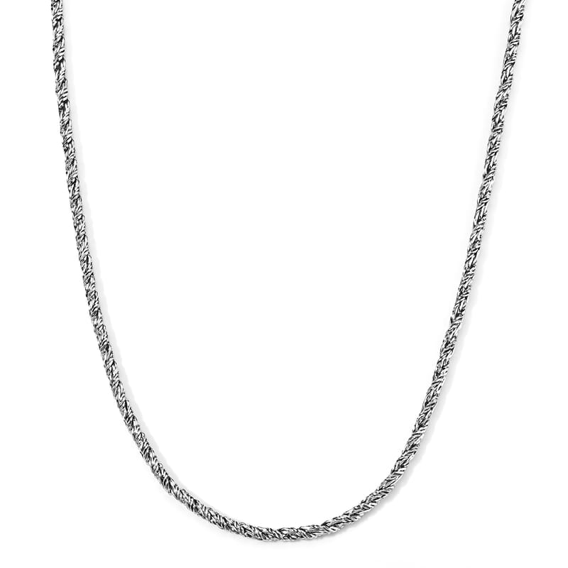 Necklace in Stainless Steel 23.5 Inches