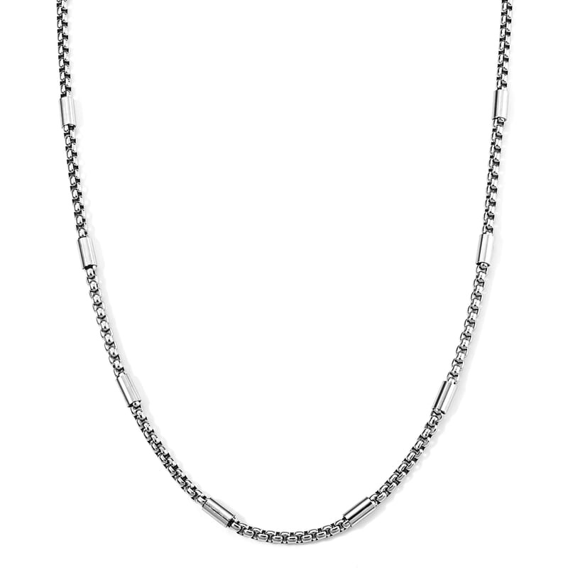 Necklace in Stainless Steel 23.5 Inches