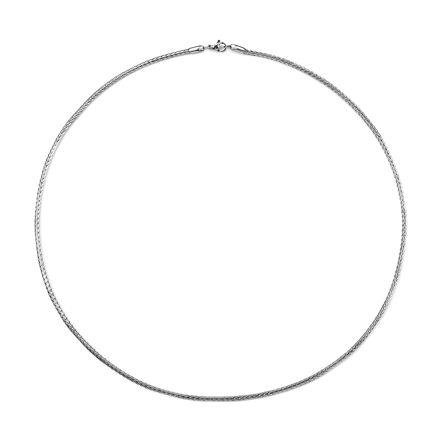 Necklace in Stainless Steel 23.5 Inches