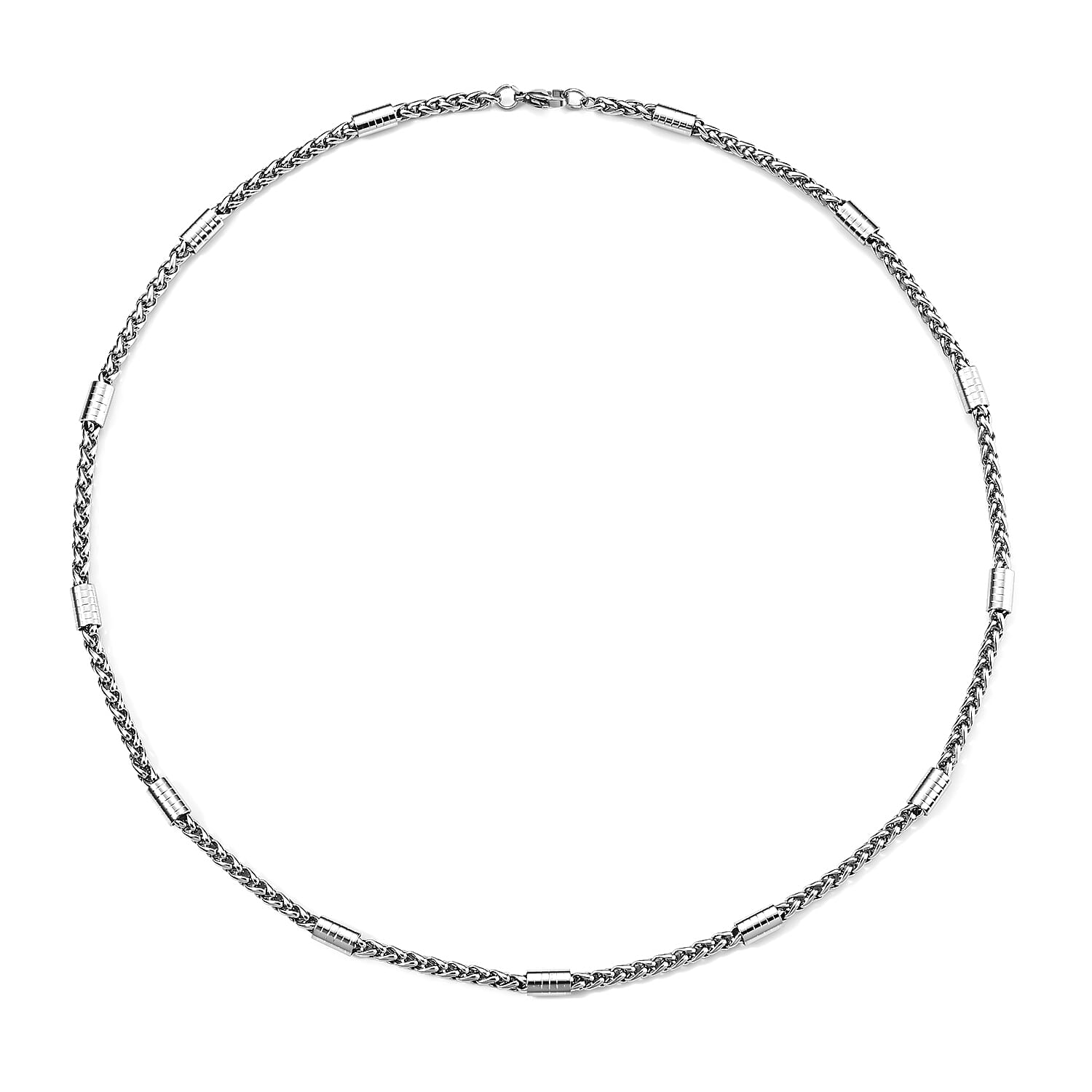 Necklace in Stainless Steel 23.5 Inches