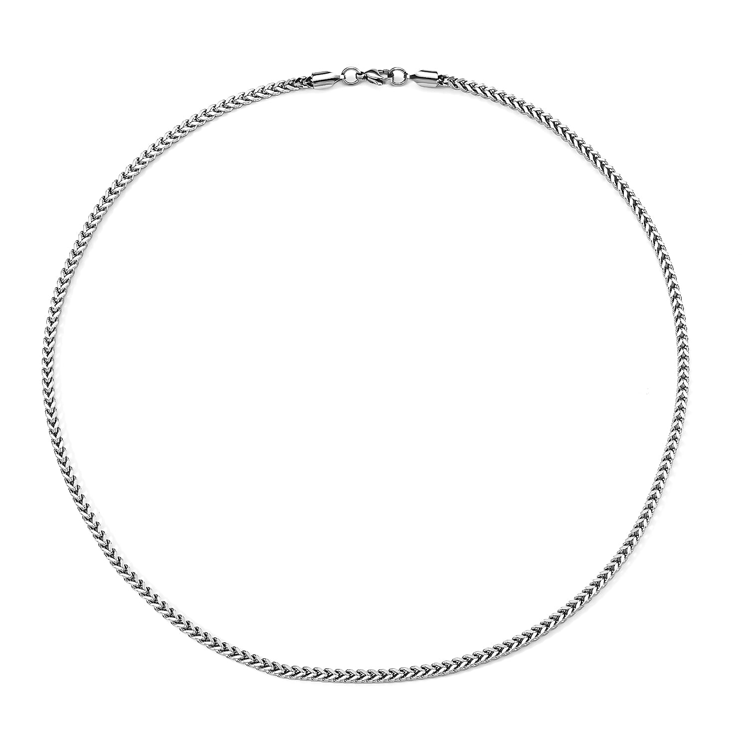Necklace in Stainless Steel 23.5 Inches