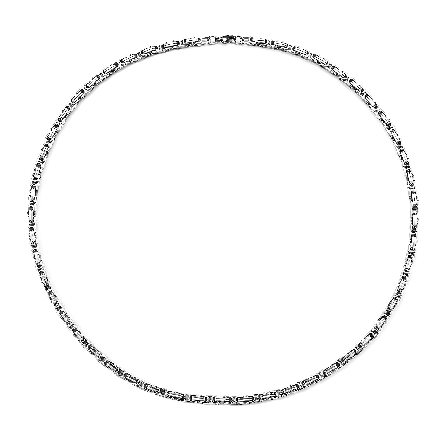 Necklace in Stainless Steel 23.5 Inches