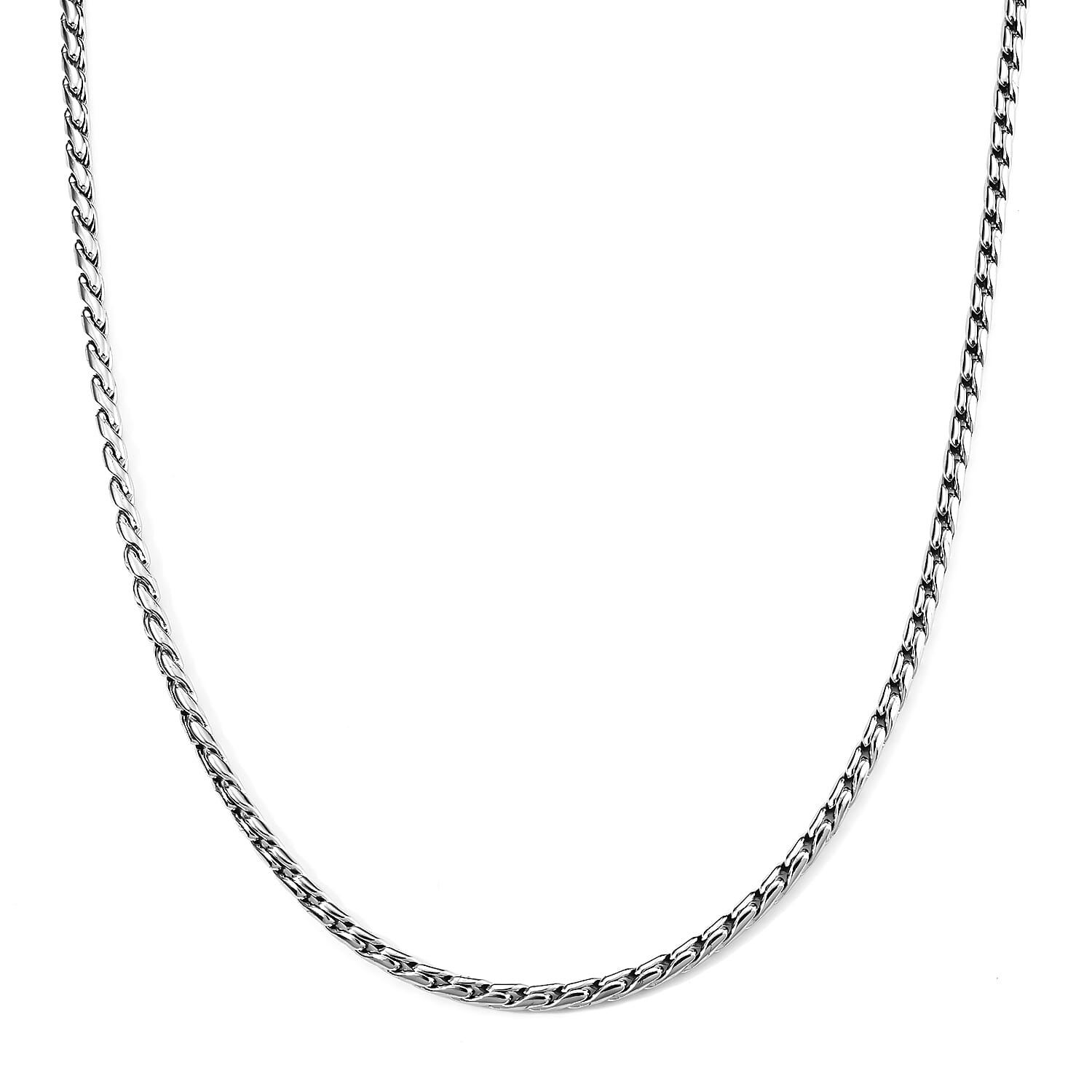 Necklace in Stainless Steel 23.5 Inches